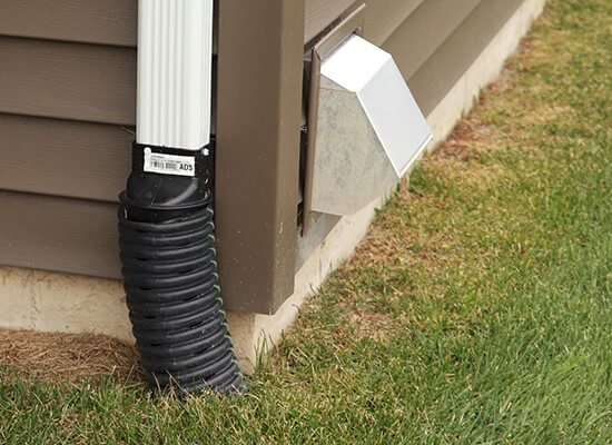Downspout Underground Extension